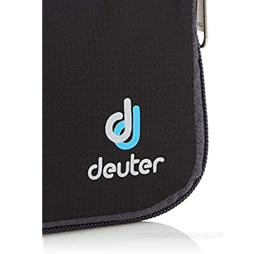 Deuter Unisex's Zip Wallet Black 13 Centimeters