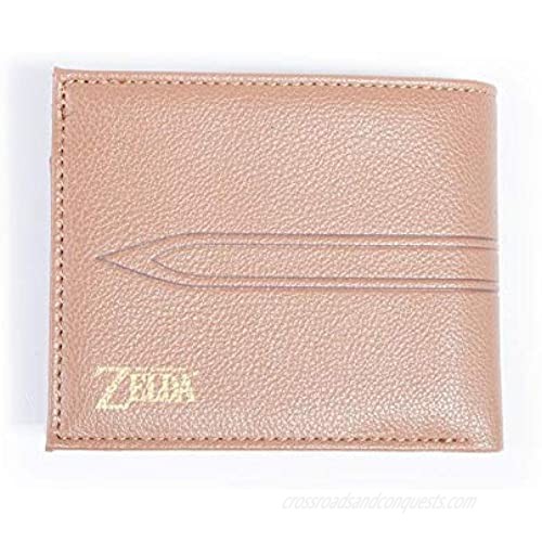 Legend of Zelda Unisex-Adult Coin Pouch Travel Accessory- Bi-Fold Wallet