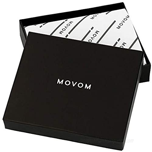 MOVOM Men's Card Wallet Black