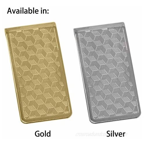 3D Silverbox Print Stainless Steel Boxed Money Clip
