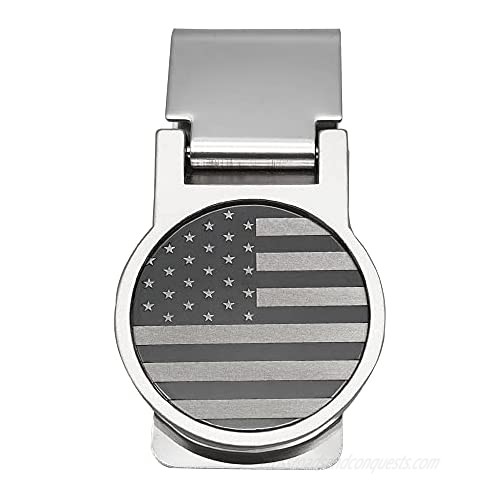 American Flag Money Cash Clip Metal Stainless steel Credit Card Clip wallet Novel gift for friend family