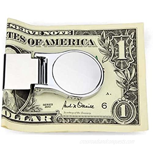 Drop of Silver High Polished Stainless Steel Versatile Unisex Money Clip