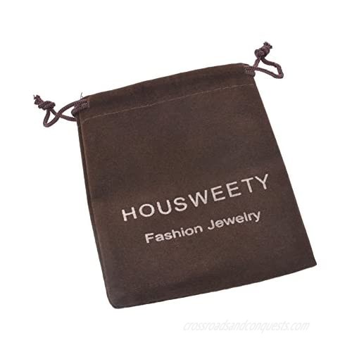 HOUSWEETY Stainless Steel V Shape Slim Money Clip Credit Card ID Cash Holder