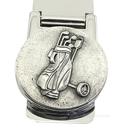Money Clip Golf Bag Mullingar Pewter and Stainless Steel