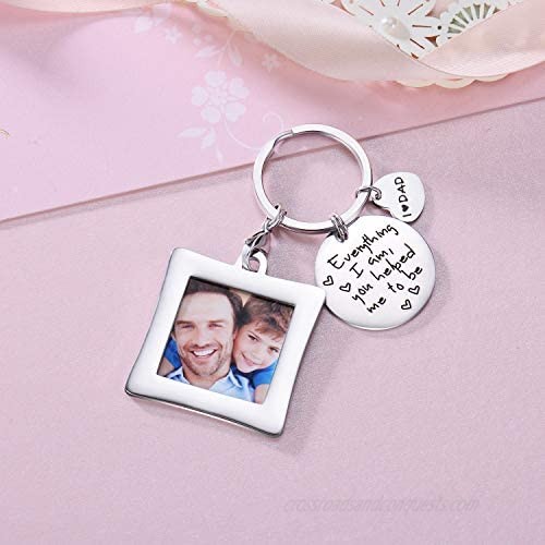 OFGOT7 Everything I Am You Helped Me to Be Keychain & Unique Mini Photo Frame Key Chain for Mum Christmas/Birthday for Mothers