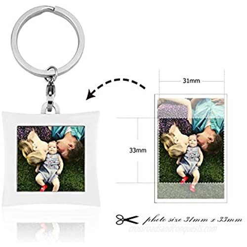 OFGOT7 Everything I Am You Helped Me to Be Keychain & Unique Mini Photo Frame Key Chain for Mum Christmas/Birthday for Mothers