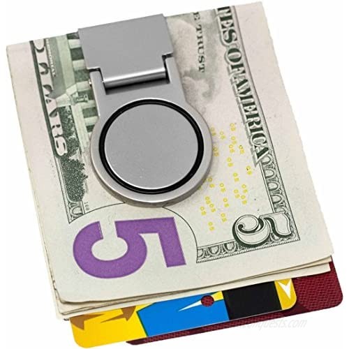 Stainless Steel Hinged Money Clips