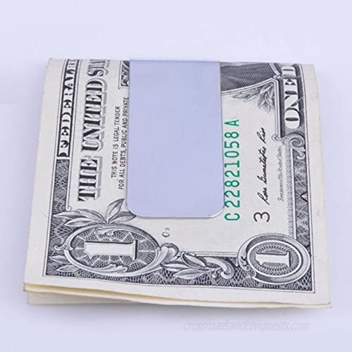 Stainless Steel Money Clip Credit Card Holder