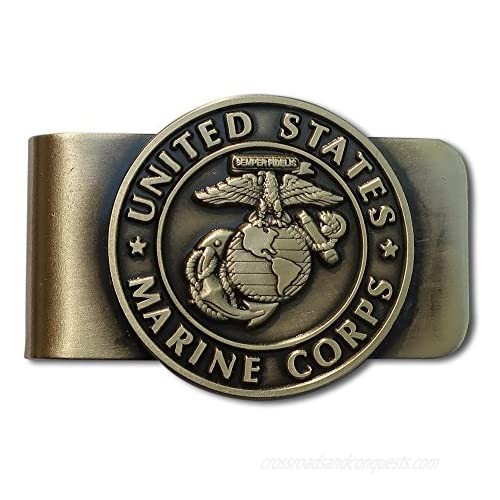 US Marine Corps (USMC) Money Clip by Old Dominion LLC