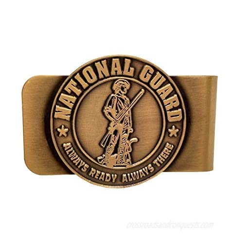 U.S. National Guard Money Clip by Old Dominion LLC | National Guard Gift | Veteran and Military Gift |