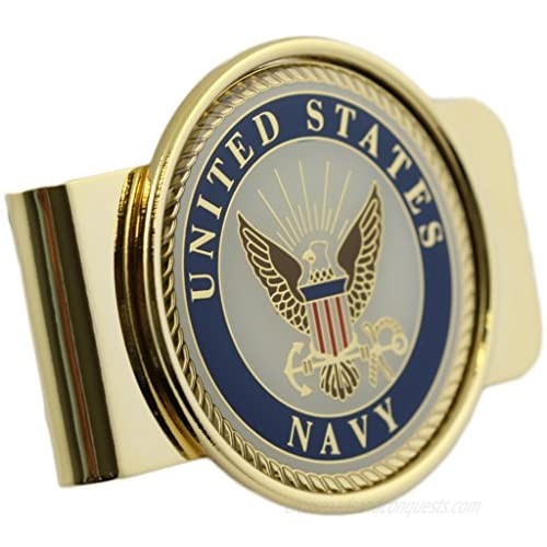 US Navy Logo Money Clip Military Money Clip