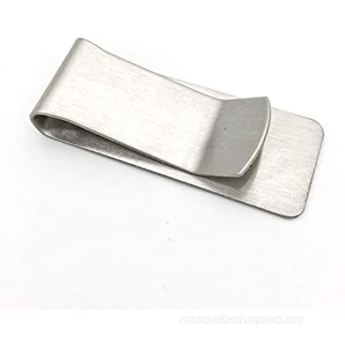 Warehouse No.9 Money Clip Stainless Steel for Dad Father's Day Birthday Christmas Gift from Daughter