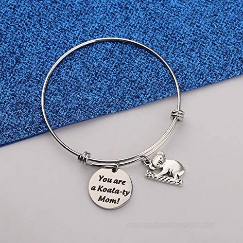 Gzrlyf Sister Bracelet Funny Sister Gifts for Koala Lovers Sister in Law Soul Sister Gifts You are a Koala-ty Sister