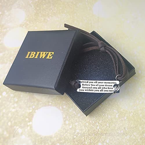 Ibiwe Graduation Bracelets Gifts for Class 2021 Her Him -Bracelet- Lacrosse Bracelet- Lacrosse Jewelry for Lacrosse Players (Orange)
