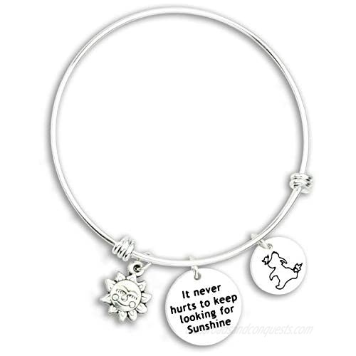 Kivosliviz Keep Looking for Sunshine Bracelets Mothers Day Jewelry Bracelet