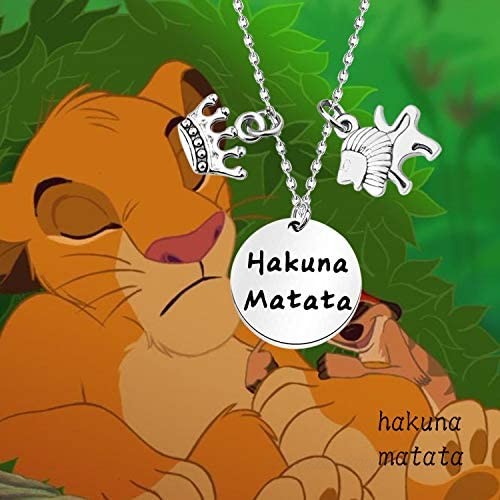 KUIYAI Hakuna Matata No Worries Macrame Bracelet Inspired Gift