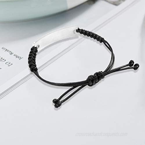 SOUSYOKYO Nevertheless She Persisted Gifts Persist ID Bracelet Feminist Female Empowerment Jewelry Inspirational for Her