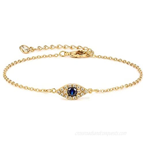 LOYATA Gold Bracelet Gold 14K Gold Filled Dainty Chain Simple Jewelry Gift for Women