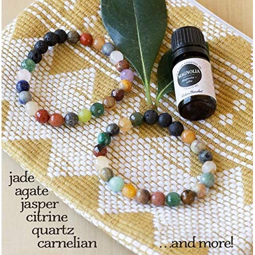 Subherban Essential Oil Bracelets - Aromatherapy Bracelet - Lava Rock Anxiety Bracelet - TERRA - Handmade Jewelry - Gifts for Women