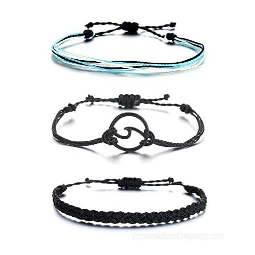 choice of all Summer String Wave Bracelets Adjustable Friendship Strand Bracelet For Women Girls Jewelry