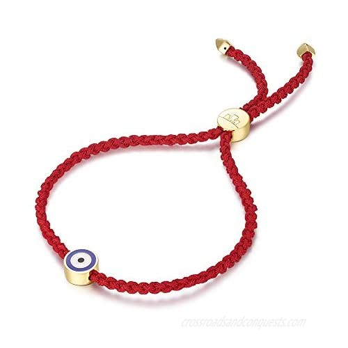 Evil Eye Bracelet Red String Kabbalah Protection Handmade Adjustable Rope Cord Thread Friendship Bracelets | tibetan bracelets For Women Men Boys Girls