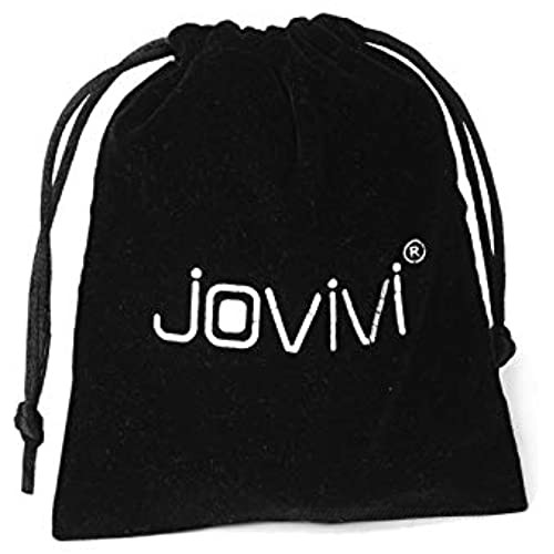 Jovivi Cutom Leather Bracelet - Personalized Punk Men Women Black Brown Wide Genuine Leather Wrap Cuff Bangle Bracelet Belts Wistband Adjustable 7.2-9