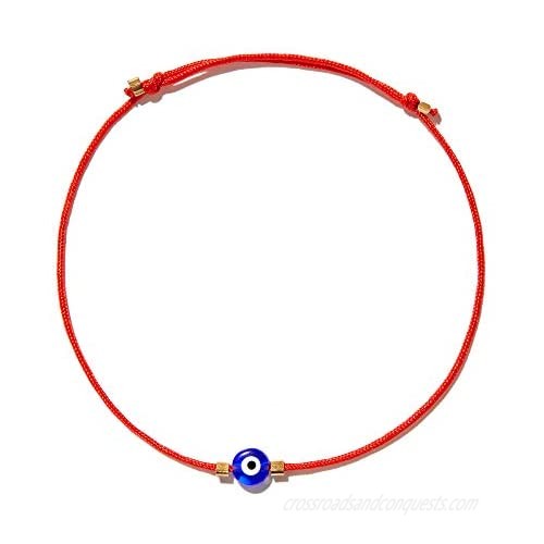 Naz Collection Evil Eye Bracelet Red String Kabbalah Protection Handmade Adjustable Bracelet For Women Men Boys Girls Baby