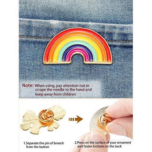 26 Pieces Cute Brooch Pins Cartoon Enamel Pins Set Cute Brooch Lapel Badges for DIY Clothing Bags Backpacks Jackets Hat