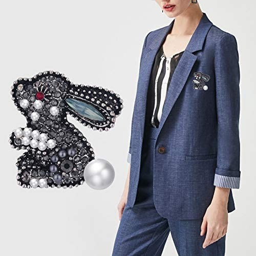Animal Brooch and Pins Crystal Rhinestone Fashion Brooches for Women Clothes Dress